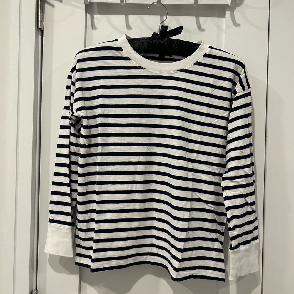 J.Crew striped long sleeve t-shirt